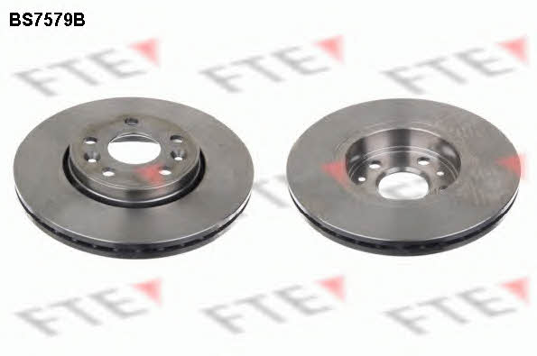 FTE BS7579B Front brake disc ventilated BS7579B