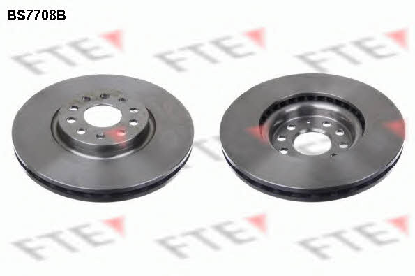 FTE BS7708B Front brake disc ventilated BS7708B
