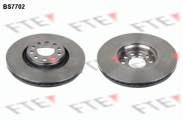 FTE BS7702 Front brake disc ventilated BS7702