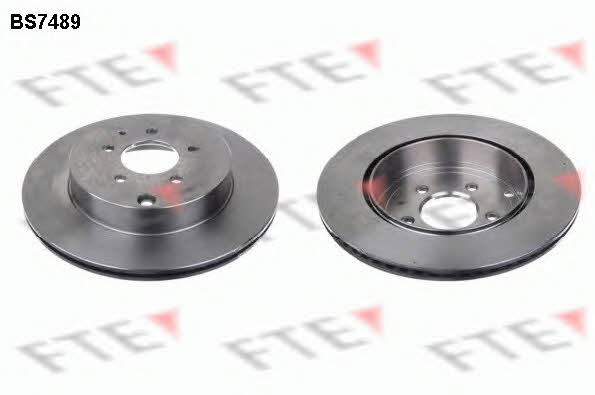 FTE BS7489 Rear ventilated brake disc BS7489