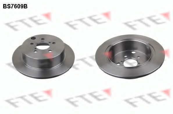 FTE BS7609B Rear brake disc, non-ventilated BS7609B