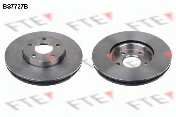 FTE BS7727B Front brake disc ventilated BS7727B