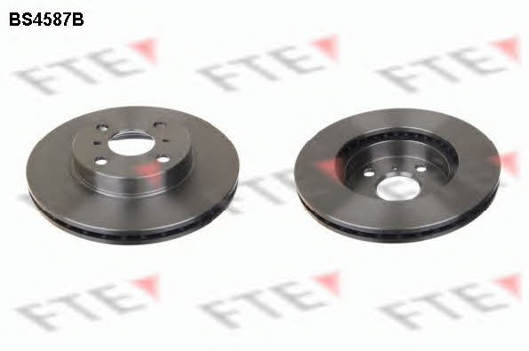 FTE BS4587B Front brake disc ventilated BS4587B