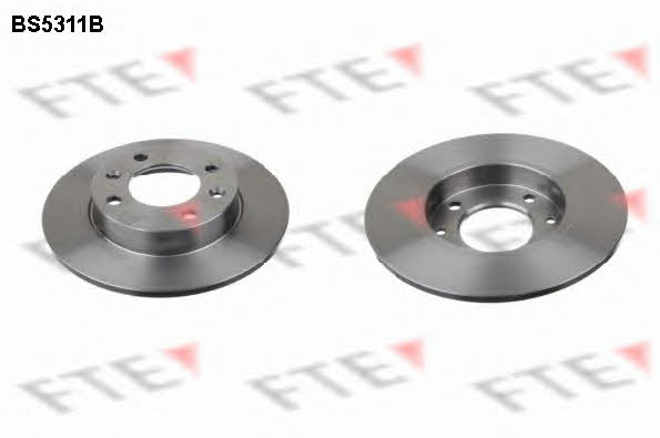 FTE BS5311B Rear brake disc, non-ventilated BS5311B