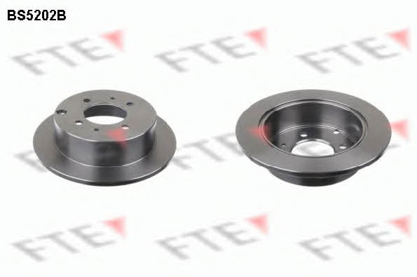 FTE BS5202B Rear brake disc, non-ventilated BS5202B