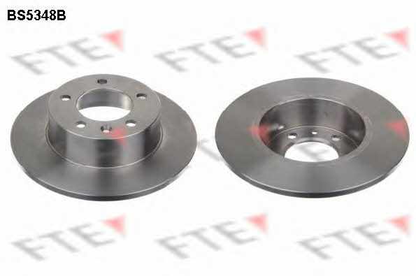 FTE BS5348B Rear brake disc, non-ventilated BS5348B