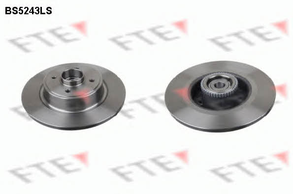 FTE BS5243LS Rear brake disc, non-ventilated BS5243LS