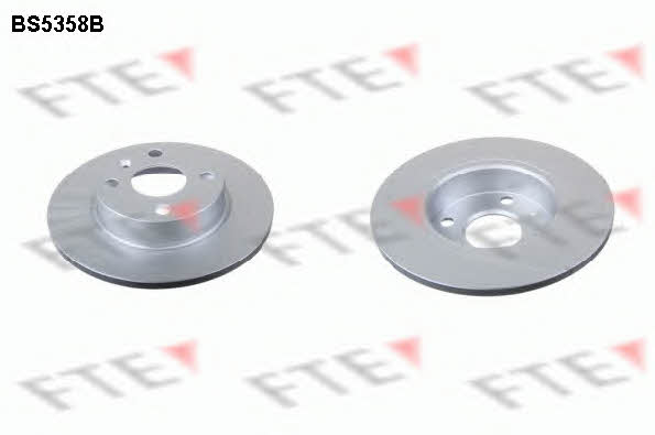 FTE BS5358B Rear brake disc, non-ventilated BS5358B