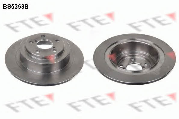 FTE BS5353B Rear brake disc, non-ventilated BS5353B