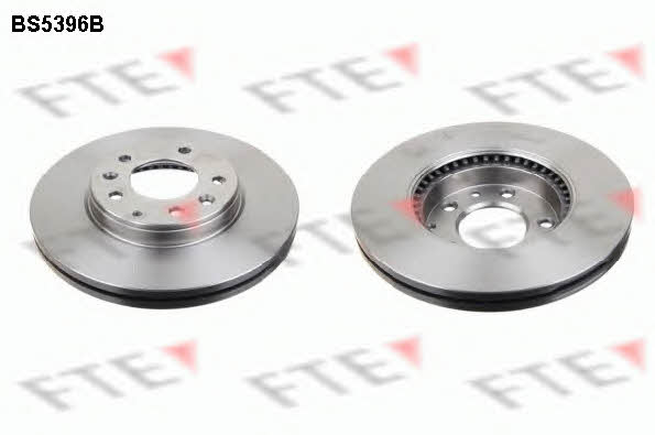 FTE BS5396B Front brake disc ventilated BS5396B