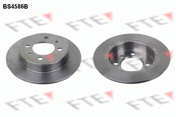 FTE BS4586B Rear brake disc, non-ventilated BS4586B