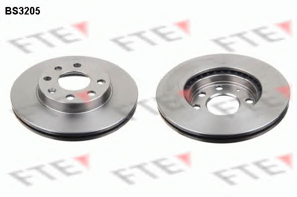 FTE BS3205 Front brake disc ventilated BS3205