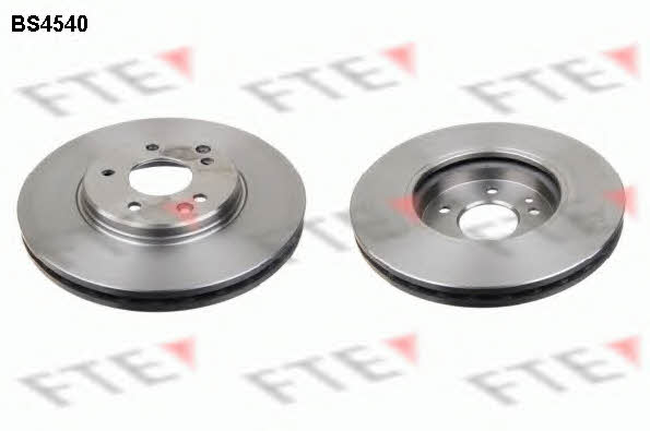 FTE BS4540 Front brake disc ventilated BS4540
