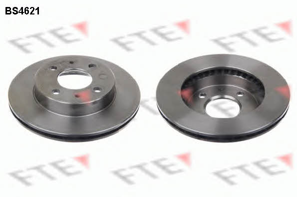 FTE BS4621 Front brake disc ventilated BS4621