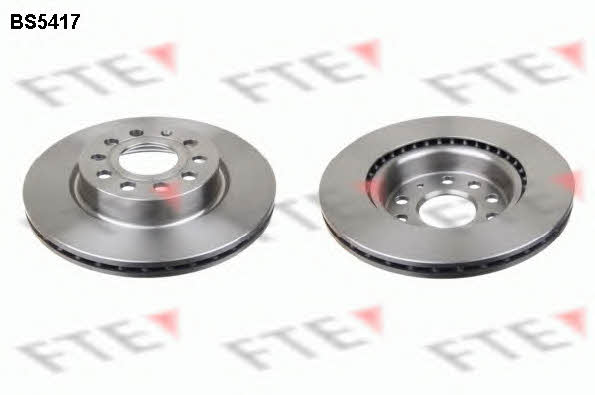 FTE BS5417 Front brake disc ventilated BS5417