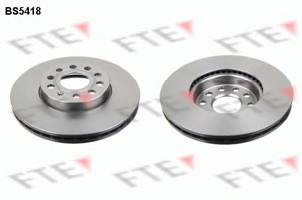 FTE BS5418 Front brake disc ventilated BS5418