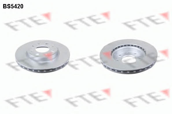 FTE BS5420 Front brake disc ventilated BS5420