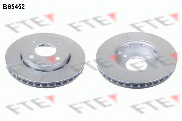 FTE BS5452 Front brake disc ventilated BS5452