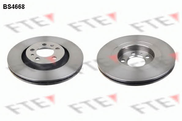 FTE BS4668 Front brake disc ventilated BS4668