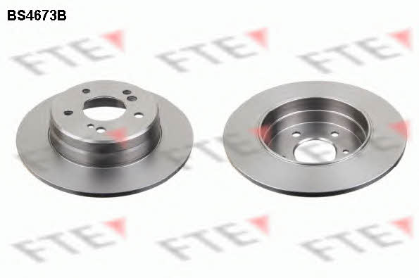 FTE BS4673B Rear brake disc, non-ventilated BS4673B