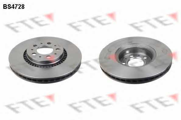 FTE BS4728 Front brake disc ventilated BS4728