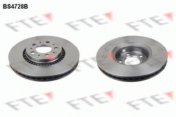 FTE BS4728B Front brake disc ventilated BS4728B