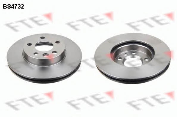 FTE BS4732 Front brake disc ventilated BS4732