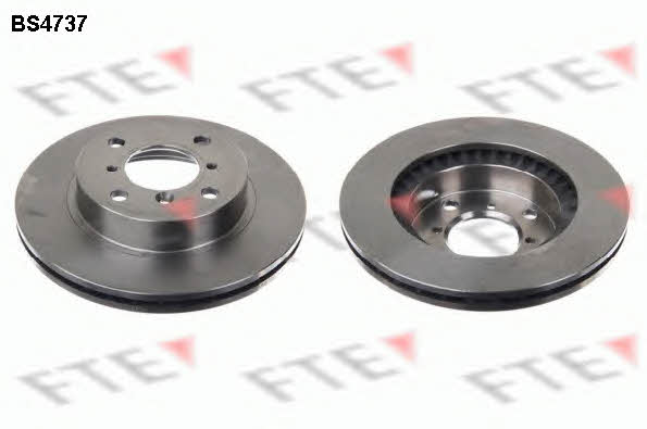 FTE BS4737 Front brake disc ventilated BS4737