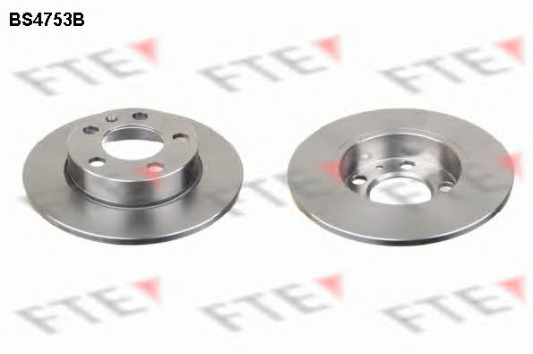 FTE BS4753B Rear brake disc, non-ventilated BS4753B