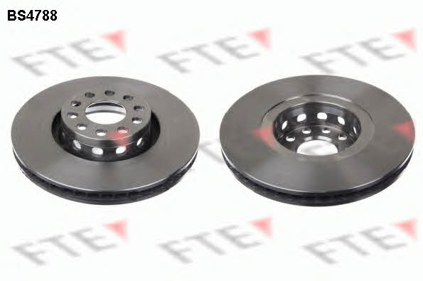 FTE BS4788 Front brake disc ventilated BS4788