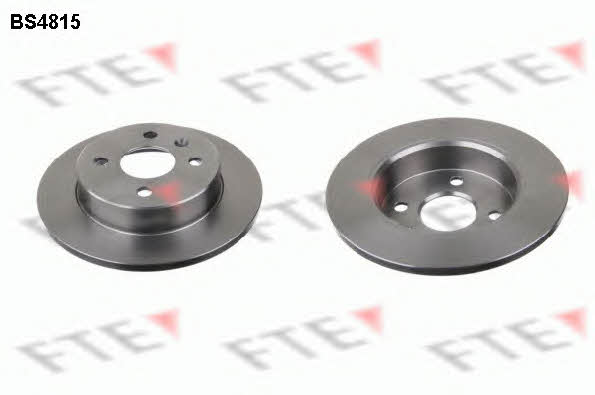 FTE BS4815 Rear brake disc, non-ventilated BS4815