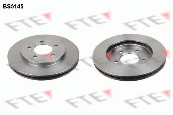 FTE BS5145 Front brake disc ventilated BS5145