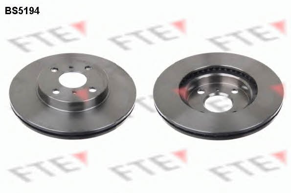 FTE BS5194 Front brake disc ventilated BS5194