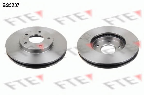 FTE BS5237 Front brake disc ventilated BS5237