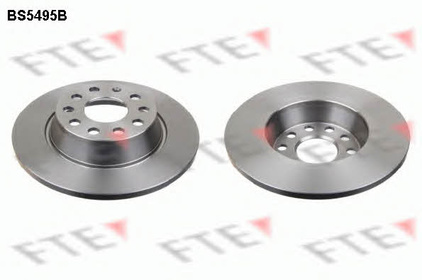 FTE BS5495B Rear brake disc, non-ventilated BS5495B