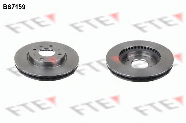 FTE BS7159 Front brake disc ventilated BS7159