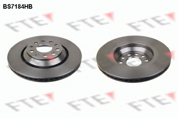 FTE BS7184HB Rear ventilated brake disc BS7184HB