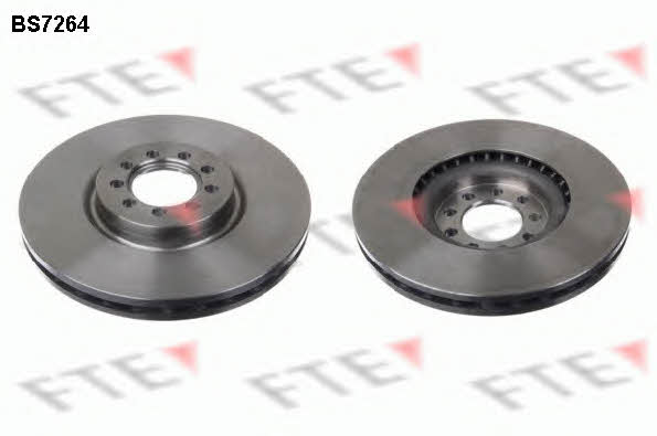 FTE BS7264 Front brake disc ventilated BS7264