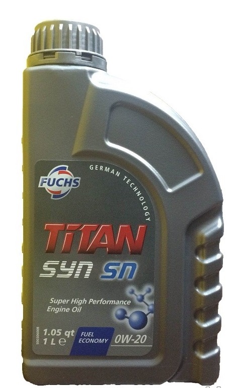 Fuchs 600933692 Engine oil Fuchs Titan Syn SN 0W-20, 1L 600933692