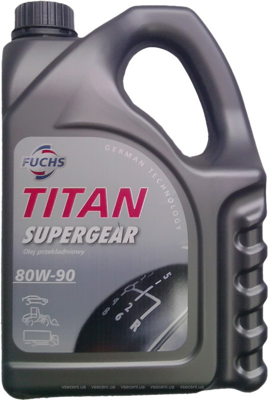 Fuchs 600788018 Transmission oil Fuchs TITAN SUPERGear 80W-90, 4L 600788018