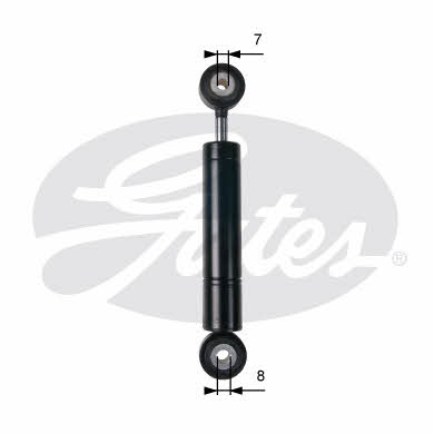 Gates T39235 Poly V-belt tensioner shock absorber (drive) T39235