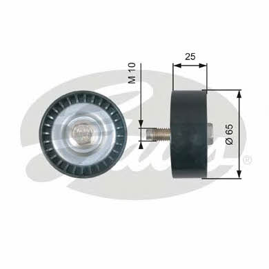 Gates T36322 V-ribbed belt tensioner (drive) roller T36322