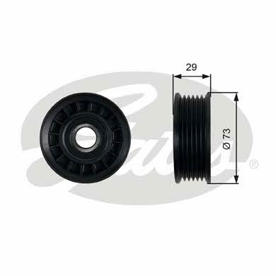 Drive belt tensioner pulley Gates T36398