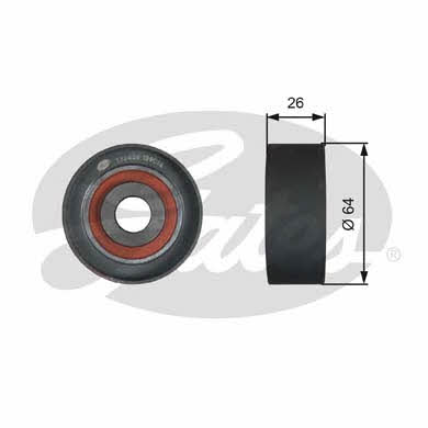 Gates T36426 V-ribbed belt tensioner (drive) roller T36426