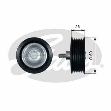 Drive belt tensioner pulley Gates T36456