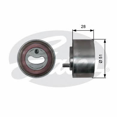 Gates T41319 Tensioner pulley, timing belt T41319