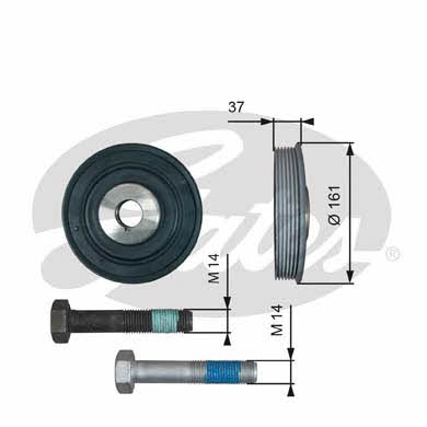 Gates Pulley crankshaft – price [object Object] PLN