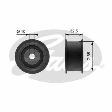 Gates T41101A Tensioner pulley, timing belt T41101A