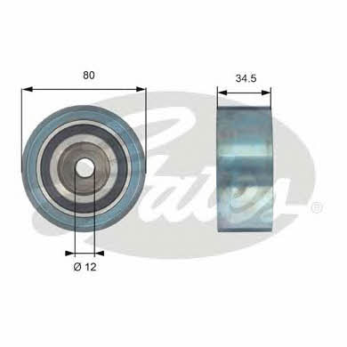 Gates Timing belt tensioner pulley – price [object Object] PLN