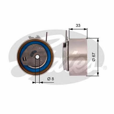 Gates Timing belt tensioner pulley – price [object Object] PLN